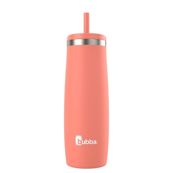 Vaso Bubba Radiant de 710 ml, color coral engomado, sin funda