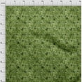 thumbnail image 3 of oneOone Cotton Jersey Olive Drab Fabric Geometric Diy Clothing Quilting Fabric Print Fabric By Yard 58 Inch Wide, 3 of 4