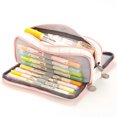 thumbnail image 1 of Back To School Supplies Large Capacity Pencil Case Multi Pocket Double Opening Cute Stationery Bag For Student School, 1 of 4