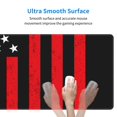 thumbnail image 5 of Pofeuu Nautical American Flag Print Desk Mat for Keyboard and Mouse，Computer Desk Matt for Desktop，Large Mouse Pad for Desk，Desk Pads on Top of Desks 12x31.5in, 5 of 8