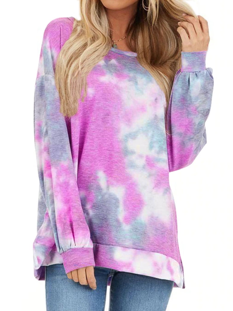 side split sweatshirt