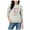 grey, variant on ban.do Womens Party Party Sweatshirt, Grey, X-Small