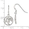 thumbnail image 5 of Auriga Fine Jewelry 925 Sterling Silver Tree Dangle Shepherd Hook Earrings for Women, 5 of 6