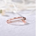 thumbnail image 2 of Opal Band Ring Wedding Engagement Anniversary Gift Ring 925 Sterling Silver Rose Gold Plated Gemstone Jewelry For Women Gift By KIRAN FINE JEWELS, 2 of 5