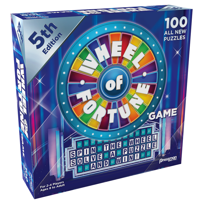 Pressman Wheel of Fortune Game: 6th Edition, TV Show Based Party