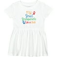 thumbnail image 3 of Inktastic My Great Grandparents Love Me Girls Baby Dress, 3 of 5