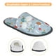 thumbnail image 3 of Balery Sea Turtle Pantuflas de Casa de Felpa Silenciosas con Diseño Estampado, Zapatillas Cómodas Antideslizantes de Algodón para Interior-Large, 3 of 8