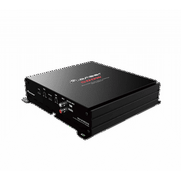 Pioneer GM-E190X2 2-Channel Bridgeable Amplifier, 500W Max Power, Class AB, Variable LPF & HPF, Easy Installation