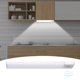 thumbnail image 2 of Sensor de movimiento del cuerpo LED debajo del gabinete luz carga USB para armario de cocina luz blanca, 2 of 5