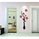 thumbnail image 3 of 1 juego de murales de jarrón 3D para sala de estar, dormitorio, sofá, fondo de pared de TV, regalo adhesivo, decoración de pared de bricolaje (59 x 23 pulgadas) JAMW Sencillez, 3 of 5