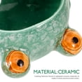 thumbnail image 4 of Shisuyan Ceramic Hamster Nest Cool Hamster House Hideout Small Animal Ceramic Hide Out, 4 of 9