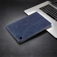 thumbnail image 4 of SaniMore Wallet Case for Samsung Galaxy Tab A8 10.5" 2022 SM-X200/X205, PU Leather Anti-scratch 4 Card Slots Anti-slip Strips Flip Stand Full Body Protective Shockproof Busienss Design, Blue, 4 of 8