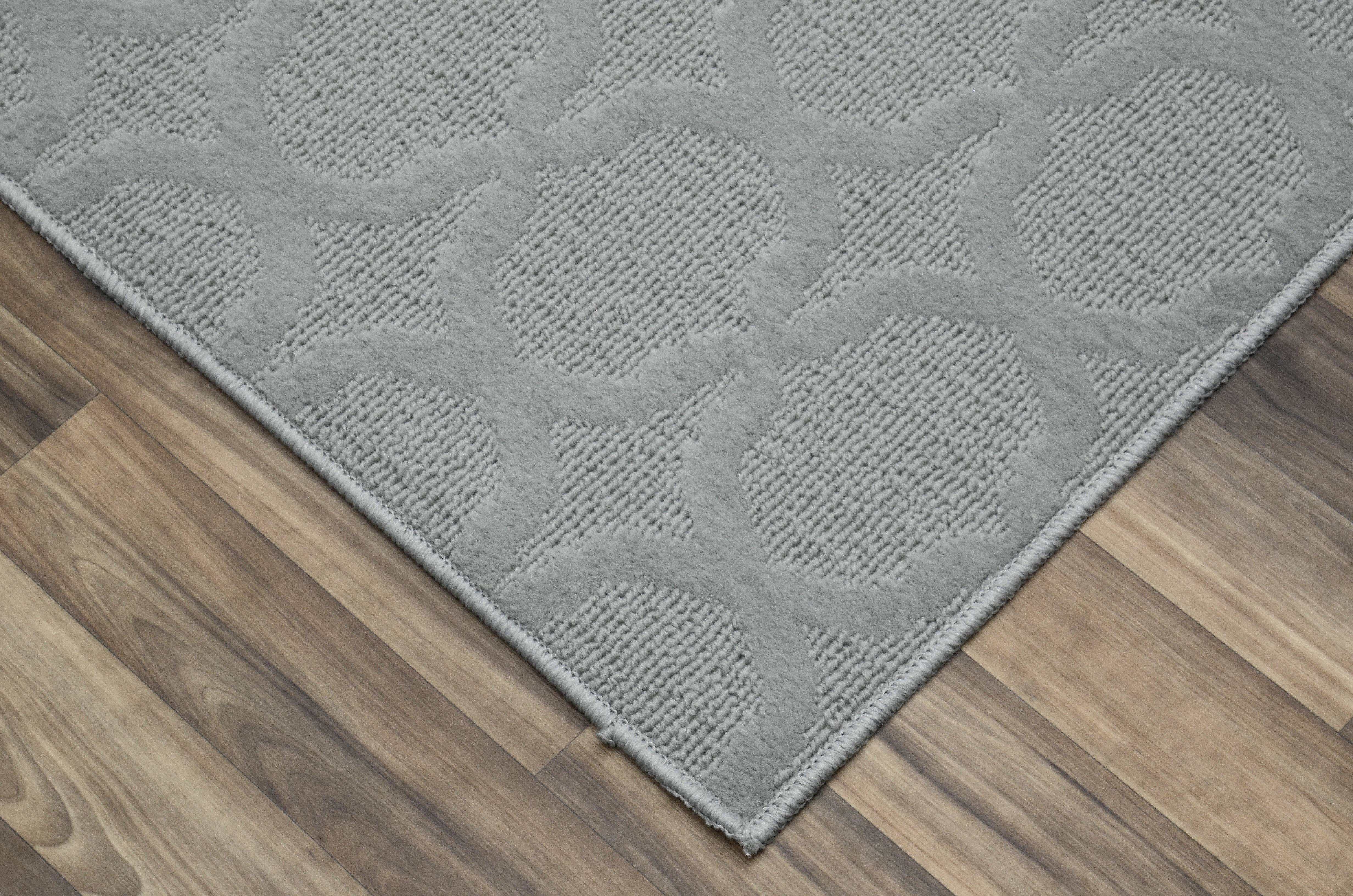 Garland Rug Sparta Silver Indoor Area Rug, 4' x 6'