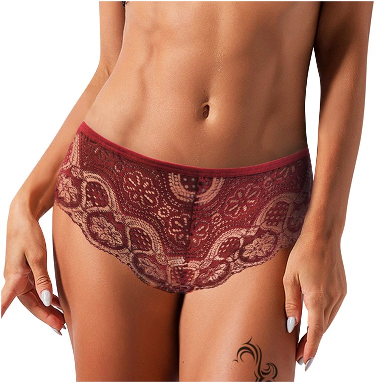 Lopecy-Sta Women Sexy Lingerie Thongs Panties Ladies Hollow Out