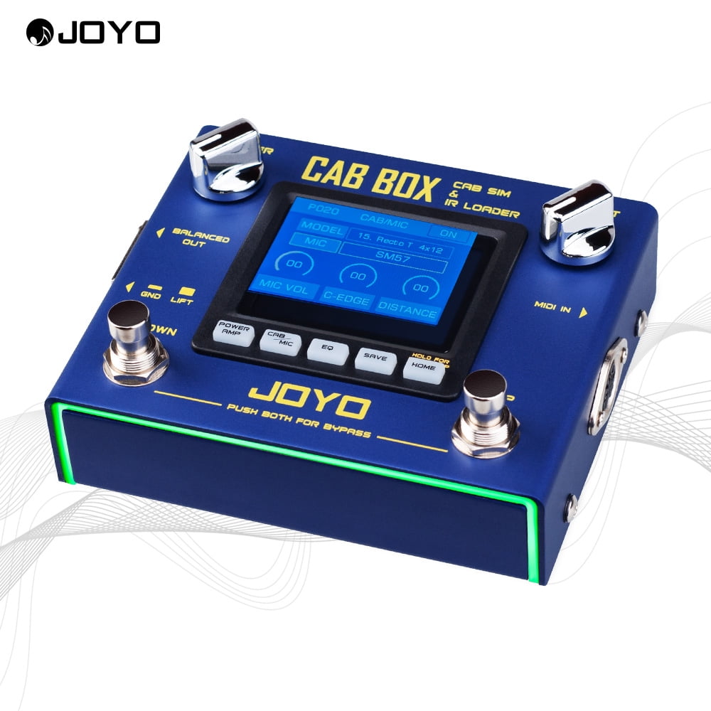 JOYO R-08 IR Loading & Cabinet Modeling Guitar Pedal Amp Simulator Multi Modes Pedal