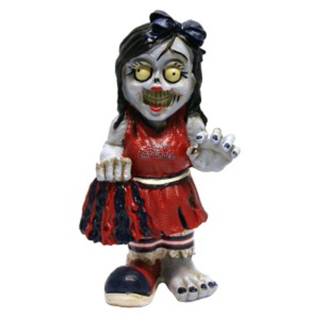 St. Louis Cardinals Zombie Cheerleader Figurine