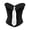t-153Black1, variant on Sleek Corset Bustier For Women With Neckline Tie Strapless Control Body Overbust Corsets,White,S