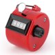 thumbnail image 1 of Contador Cuentas Portátil Números 4 Dígitos Mano () Rojo, 1 of 4