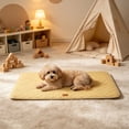 thumbnail image 6 of Large Dog Crate Pad Washable Antiskid Kennel Mat 35.8x24.01x1.57 in Thin Pet Bed Cushion for Medium Large Dogs Cozy Sleeping Pad Gray, 6 of 6