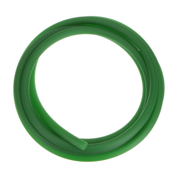 Uxcell Round Belts 12mm Dia 3 Meters Length Rough Surface PU Polyurethane, Green