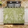 thumbnail image 7 of Dmlowu Ruffled Oven Skirt, Adjustable Tie Waterproof Oven Skirt Curtain, Stain-Resistant Cover for Oven Sink Toaster Microwave, Farmhouse Kitchen Decor, 7 of 7