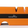 thumbnail image 3 of Outdoor two-stage knife sharpener for coarse and fine sharpening, with compass and whistle, 3 of 8