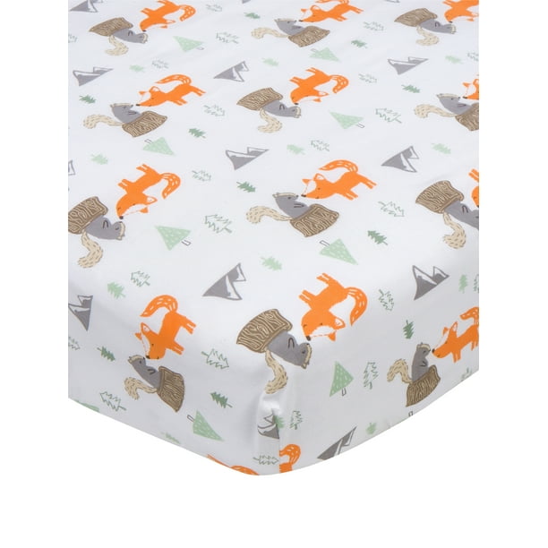 Gerber Baby Boy 100 Cotton Fitted Crib Sheet for Standard Crib and