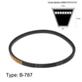 thumbnail image 2 of Unique Bargains B-787 V-Belts Drive Belt 787mm Inner Girth Rubber for Power Transmission, 2 of 6
