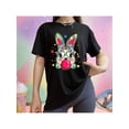 thumbnail image 2 of Playera de Mujer con Conejita Chic – Estampado Divertido y Colorido Color Negro Talla Extra Grande Marca Emil SaEs, 2 of 4