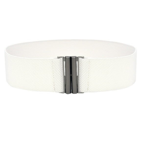 Belts for Women, Baberdicy Buckle Stretch Dress Belt Lady Elastic Waist Wide Belts Women Wide Fashion Belt Belt