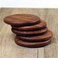 thumbnail image 2 of Beech Black Walnut Wood Coaster Retro Insulation Cup Mat Household Square  Coaster 1PC, 2 of 6