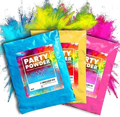 11 x 30g Holi Powder Throwing Powder THROW POTS Colour Fight Garden Toys 