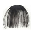thumbnail image 2 of EeaseMX Extensiones de cabello con clip de una sola pieza, flequillo fino, postizos naturales (color natural), 2 of 4