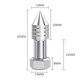 thumbnail image 2 of 1 Pcs Stainless Steel Speaker Spikes Hifi Audio AMP Subwoofer M10, 2 of 5