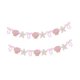 thumbnail image 3 of Decoración colgante de papel náutico costero de 13 pies para fiestas de mujeres Rosa, 3 of 9