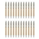 thumbnail image 2 of 24 Pieces Bamboo Retractable Ballpoint Pen Black Ink 1 mm Office Products Pens Bamboo Ballpoint Pen Wood Ballpoint Pens, 2 of 5