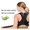 thumbnail image 4 of Mistaha Adjustable Orthopedic Back Support Belt Back Sports Equipment Shoulder Protector Posture Corrector Lumbar Support, 4 of 7