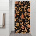 thumbnail image 2 of Pioneer Flower Floral Print Pattern Shower Curtain 36"x72" ,Bathroom Decorative Shower Curtains Set with 12 Hooks,Modern Waterproof Washable Shower Curtain, 2 of 6