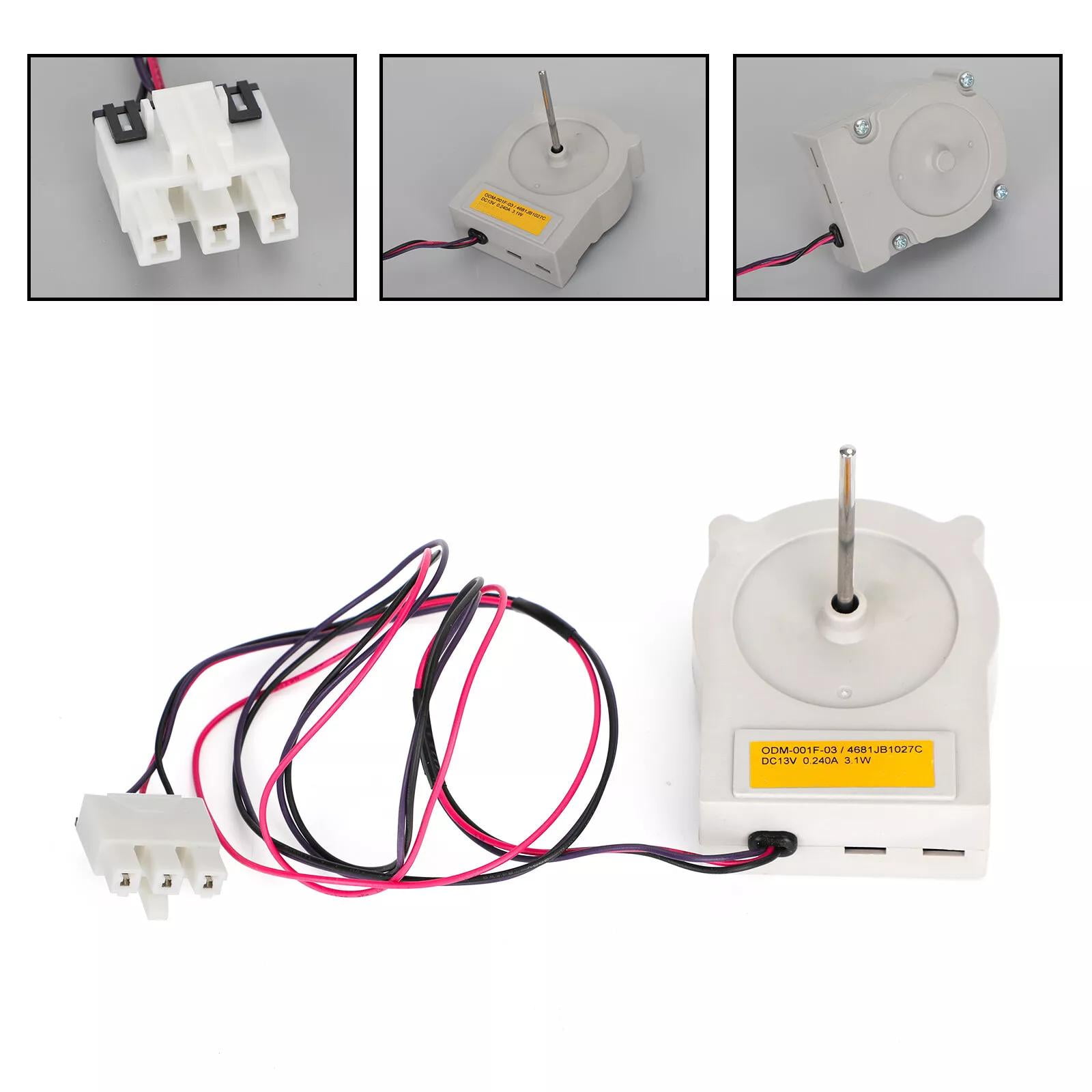 Premium DC Fan Motor for LG Kenmore Refrigerators Replacement for 4681JB1027C Cooling Performance