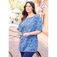 thumbnail image 3 of Catherines Women's Plus Size Easy Fit Short Sleeve Scoopneck Tunic, 3 of 4