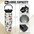 thumbnail image 3 of 30 oz Frog Tumbler with Handle Gifts for Frog Lover 30oz Stainless Steel Travel Cup Mug Water Bottle, 3 of 6