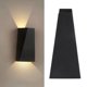 thumbnail image 4 of Lámpara de pared LED trapezoide minimalista moderna con luz cálida de la pared para el baño de la cocina del patio, 4 of 7