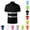 Black, variant on LTTVQM Reflective Shirts for Men Short Sleeve Lapel Collared Quick Dry Breathable Lightweight Polo Shirts Casual Color Block Outdoor Night Work Golf Shirts White M