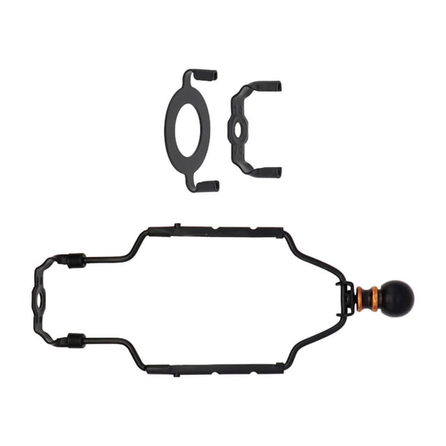 BELOVING Support de Harpe d'Abat-jour Réglable Harpe de Lampe DIY Ajustement Universel pour Lumières Harpe Noir