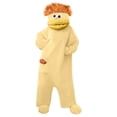 thumbnail image 3 of Funny Big Mouth Monster Onesie with Comb - Soft Plush Animal Cosplay Pajamas with Pink Hair Comb for Halloween, Loungewear & Party Costume, L, 3 of 5