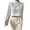 White, variant on Stichou Womens Satin Silk Blouses 2026 Business Casual Dressy Elegant Shirts Mock Neck Long Sleeve Twist Front Office Work Tops Beige XL