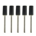 thumbnail image 1 of HLONK 5 Pcs Rubber Mandrel 1/8inch Grinder Drum Sandpaper Circle Kit for Rotary Tool, 1 of 7