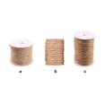 thumbnail image 4 of EASTIN Handmade DIY Jute String Rope Gardening Bundling Pet Scratching Post Crafting Jute Cord  4mm  20m, 4 of 8