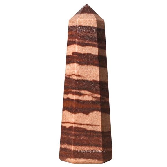 Narmada Shiva Lingam Crystal Tower Obelisk Point (2" to 3" INCH)