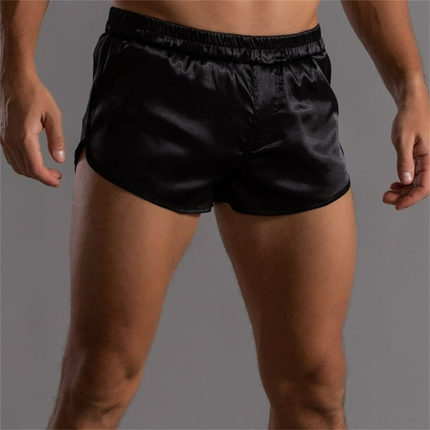 Pijama corto informal de color liso para hombre